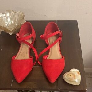 Madden girl red flats